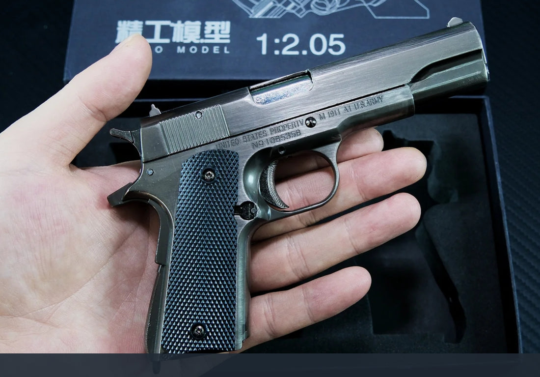 Model gun 1911: exquisite metal toys, a great choice for collection and decompression