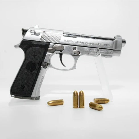 Explore the charm of military technology: Beretta M9 model gun, creating a scientific and educational toy with real experience