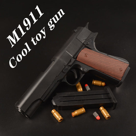 Unprecedented boys' toy gun: Colt 1911 1:1 replica, it's so fun!