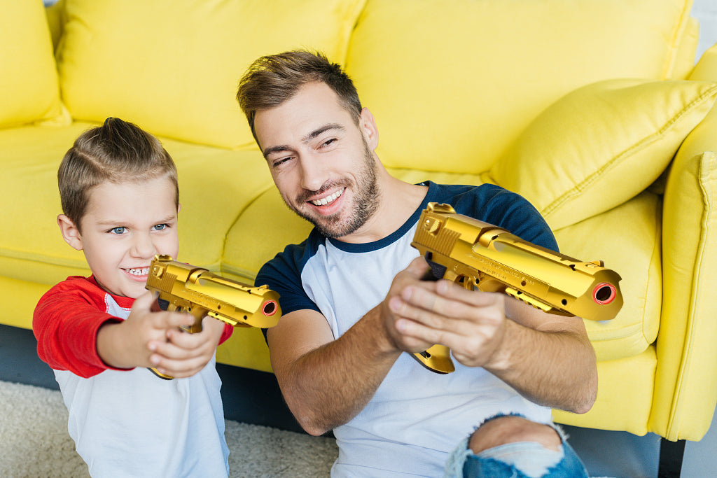 Unleashing the Golden Desert Eagle, A Premium Soft Air Pistol Experience