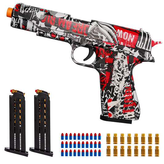 1911 Toy Gun, New Upgraded Shell ejecting Toy Pistol, a Surprise for Toy Guns for Boys