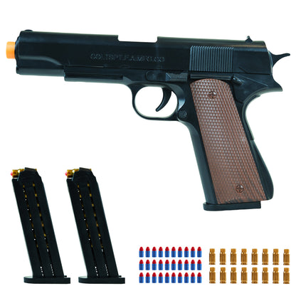 1911 Soft Bullet Toy Gun, Shell ejecting Toy Pistol, for Boys Shooting Games Education Toy Model