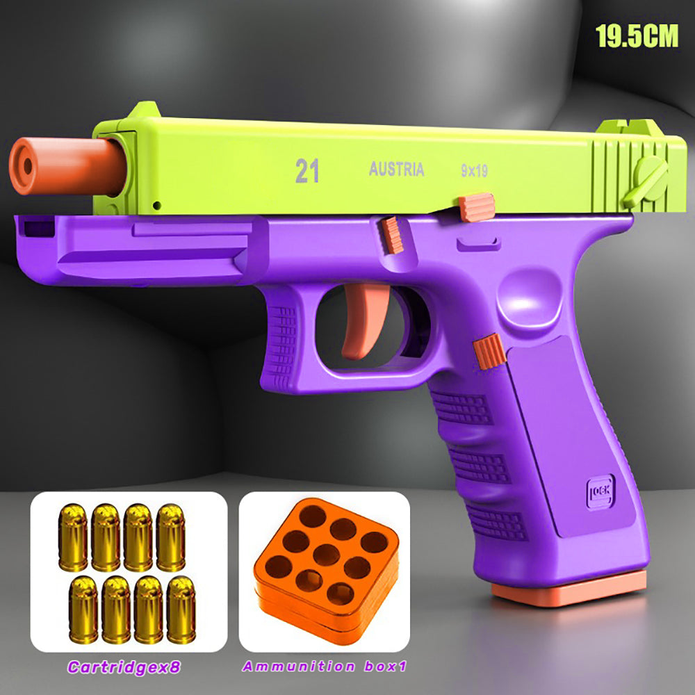 3D -geprinte G21 speelgoedpistool, fidgetpistool/een goed pistool voor decompressie, kan herladen maar kan niet schieten, voor familie en vrienden