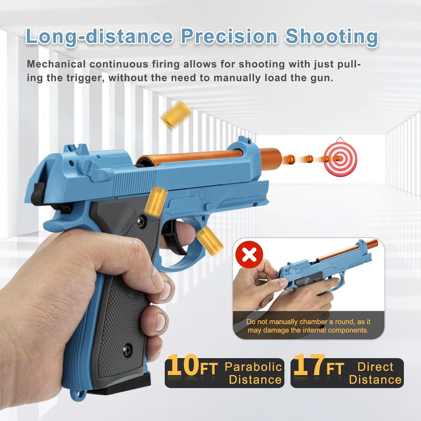 Beretta Toy guns, Semi-automatic Shell ejecting Toy Guns That Look Real-