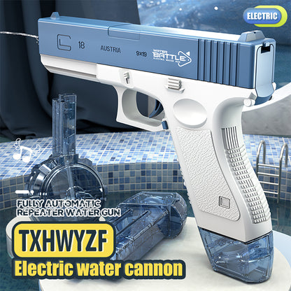 Electric Water Gun Toy - 465cc+60cc High Capacity Water Guns for Adults & Kids, 32 FT Range Water Squirt Guns