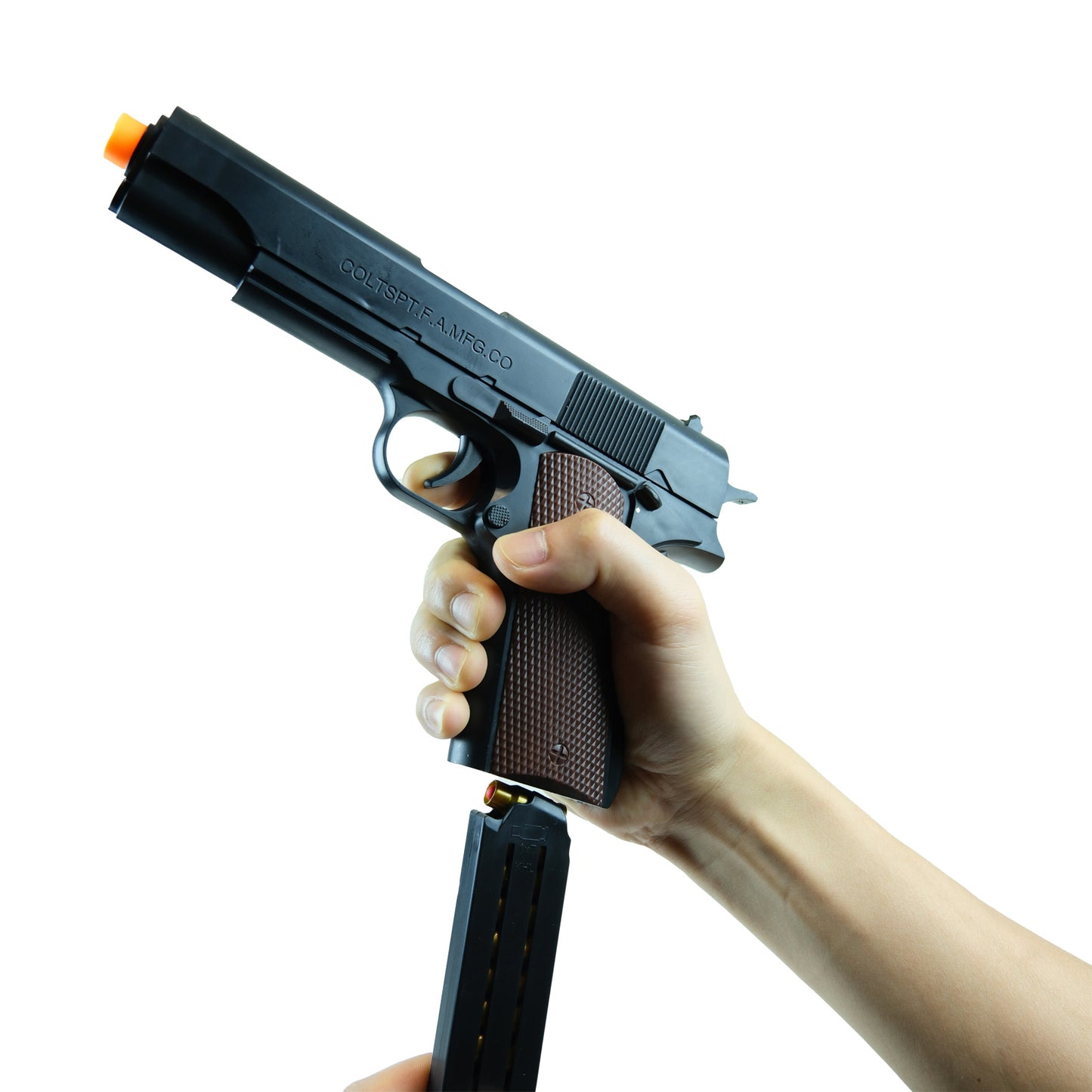 1911 Soft Bullet Toy Gun, Shell ejecting Toy Pistol, for Boys Shooting Games Education Toy Model