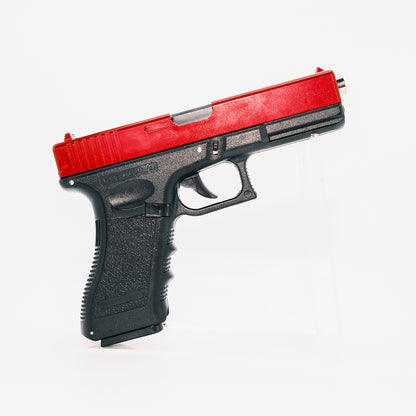 BB gun G18, 6mm plastic bbs pistol manual Red