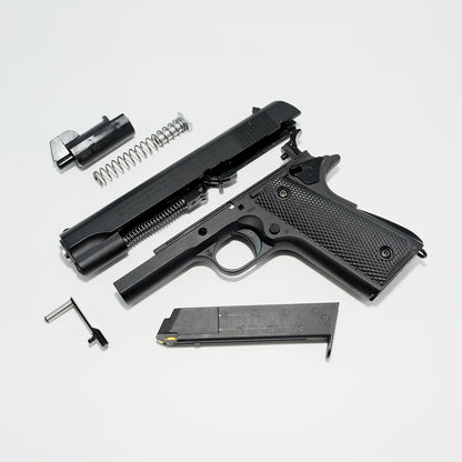 Black Hawk II 1911 bb gun, manual 6mm plastic bbs, Metal gun body and magazine