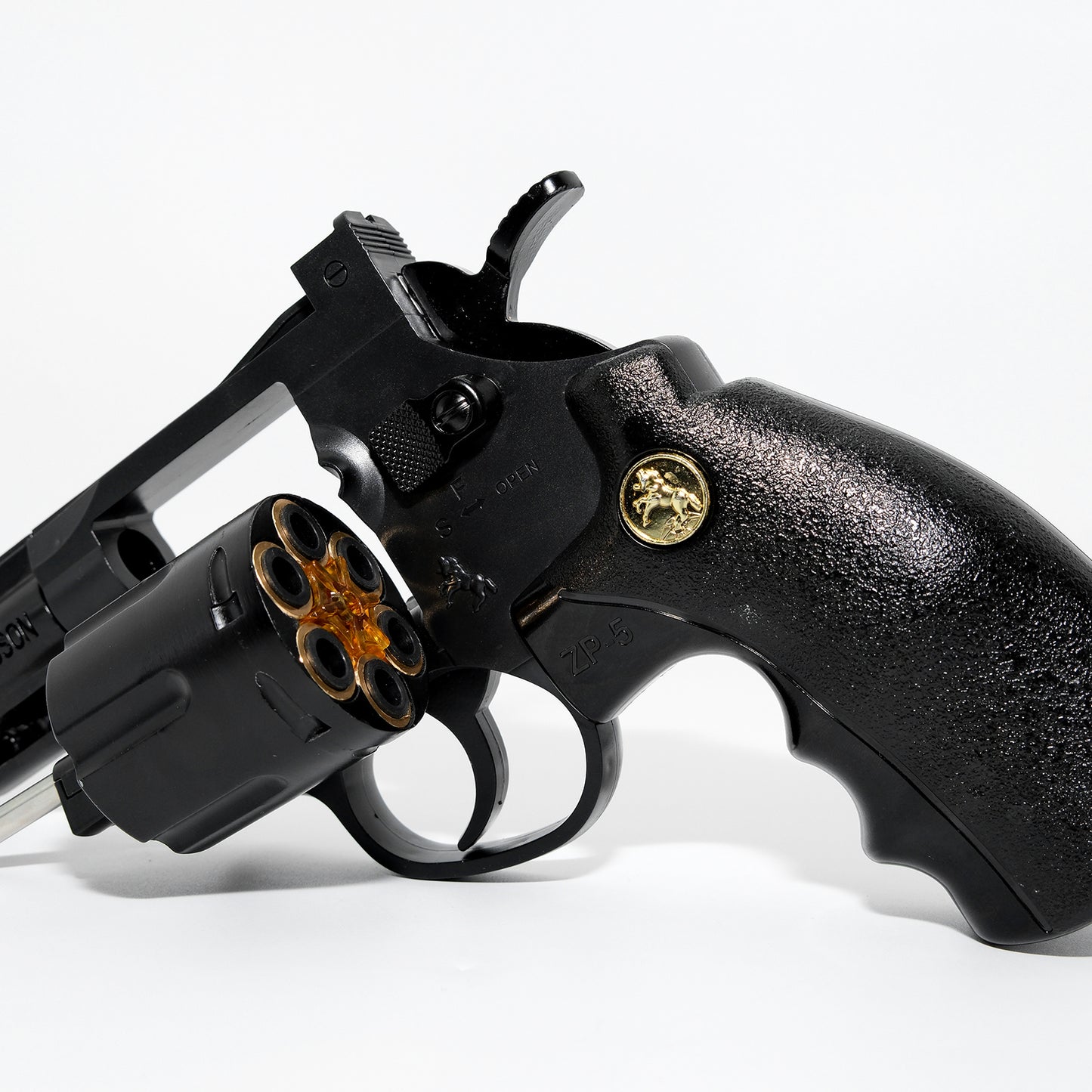 Revolver zp-5 bb gun, 6mm bbs, Manual - Semi-metallic gun body - Metal Bullet shell