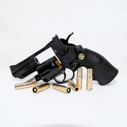 Revolver zp-5 bb gun, 6mm bbs, Manual - Semi-metallic gun body - Metal Bullet shell