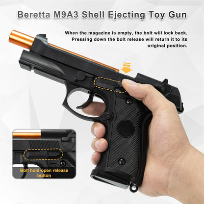 Beretta Toy guns, Semi-automatic Shell ejecting Toy Guns That Look Real-